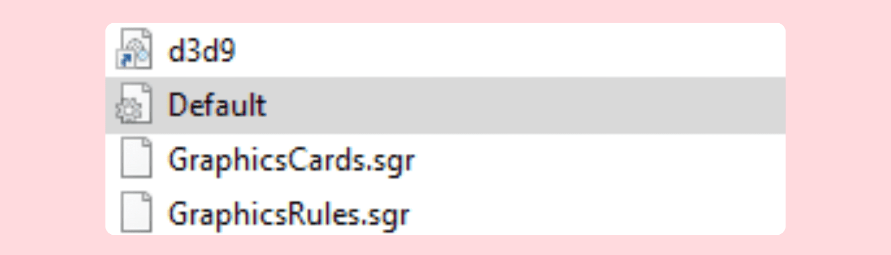 Default.ini file in Sims 4 Game Bin folder