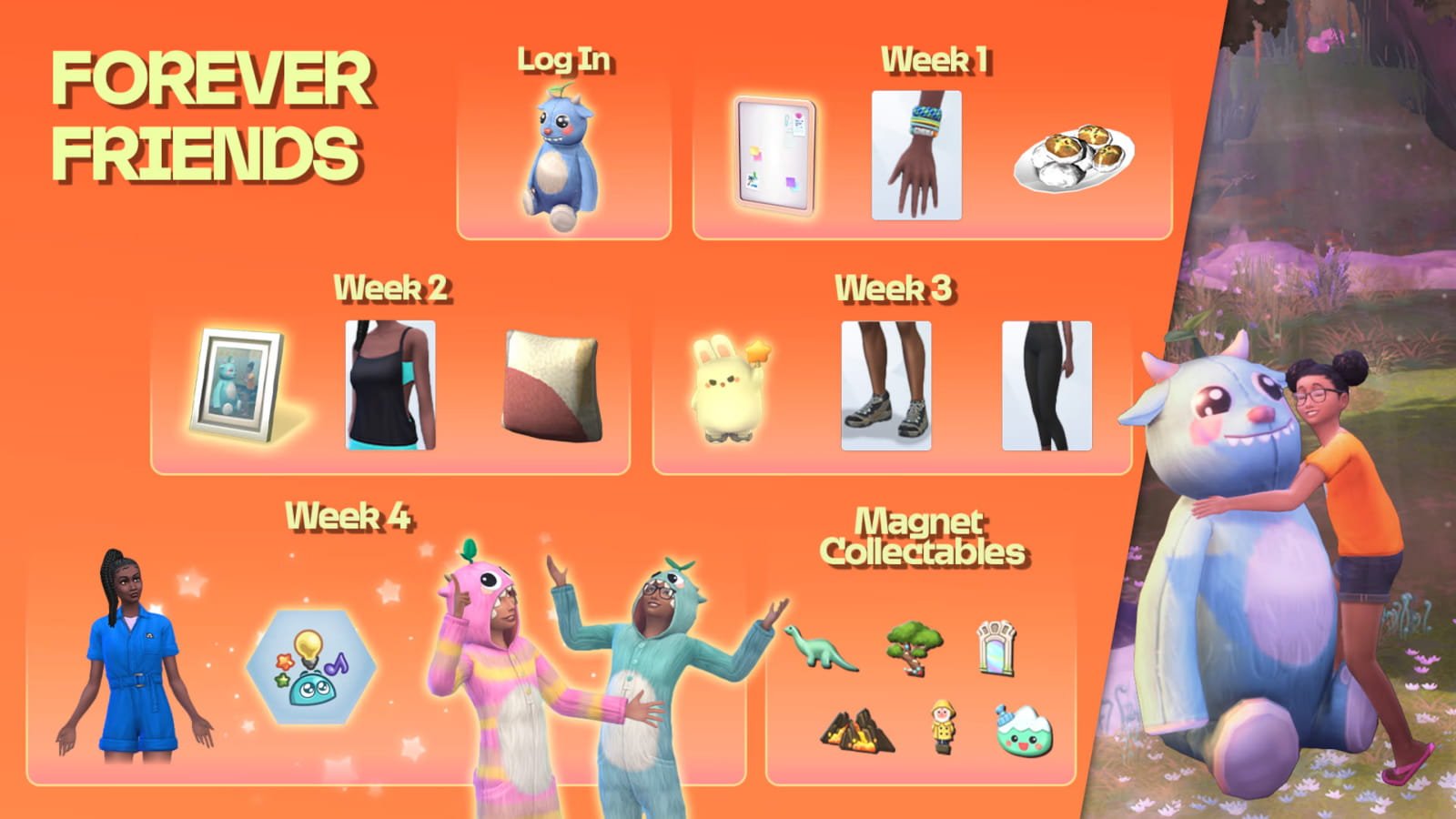 Sims_4 Forever_Friends_Limited_Event_Roadmap_Prizes