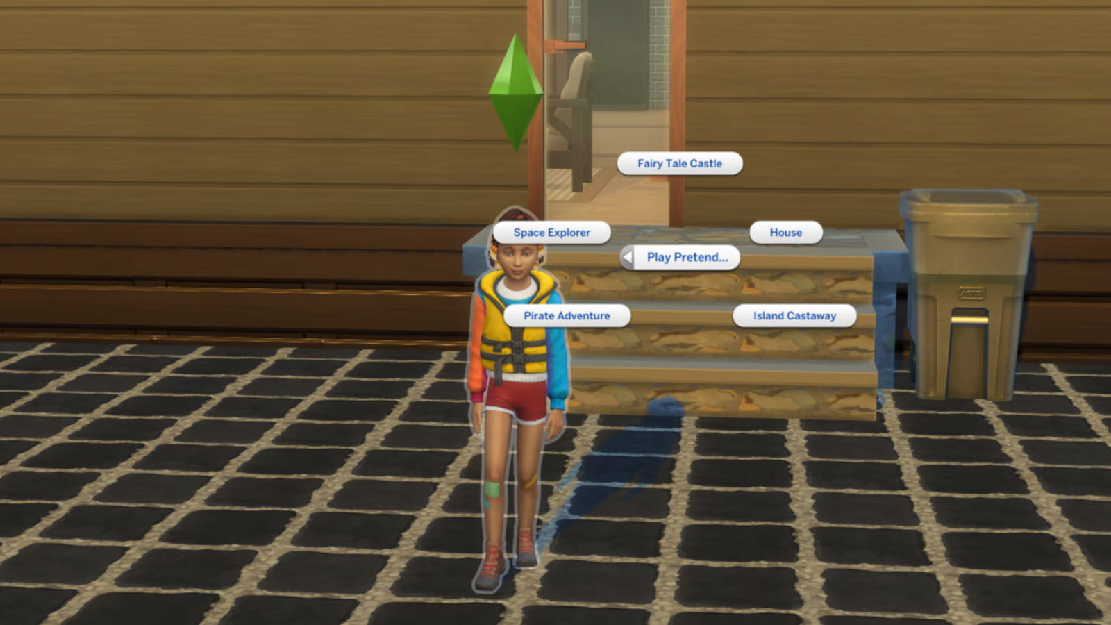 Дети играют понарошку – новое действие из обновления Sims 4 2025 года