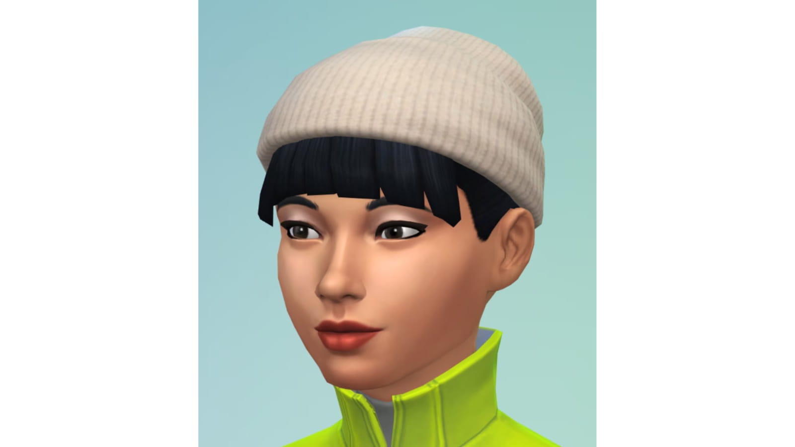 Новая расцветка шапочки 'Не сутулься!' в CAS The Sims 4